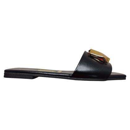 Imagem de Rasteira Slide Feminina Vizzano Detalhe Dourado 6553.100