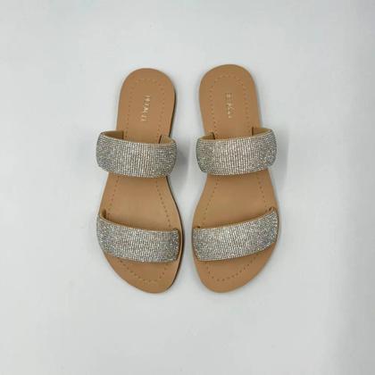 Imagem de Rasteira strass trilha da lua sintético