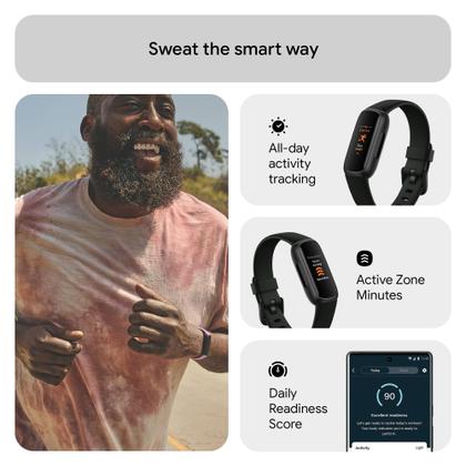 Imagem de Rastreador de saúde e fitness Fitbit Inspire 3 Midnight Zen/Black