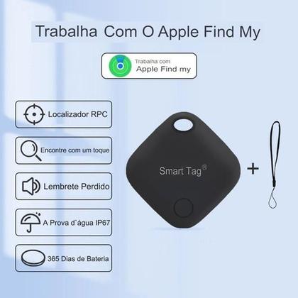 Imagem de Rastreador GPS Inteligente Bluetooth Rede Buscar Localizador Smart Tag Mini iOS iPhone