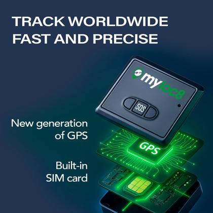 Imagem de Rastreador GPS MYLOC8 4G LTE em tempo real para veículo com ímã