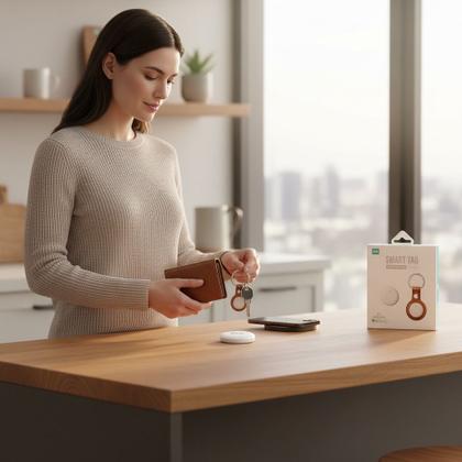 Imagem de Rastreador Smart Tag Inteligente Anti Perda Apple Find My