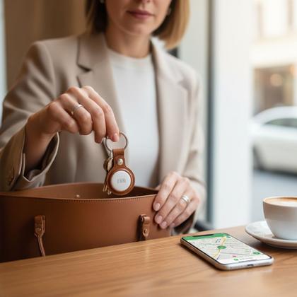 Imagem de Rastreador Smart Tag Inteligente Anti Perda Apple Find My