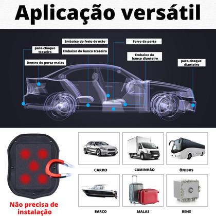 Imagem de Rastreador TKSTAR TK905 sem fio e sem mensalidade mais vendido do mercado