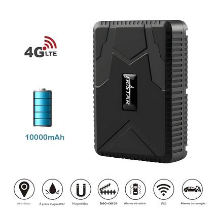 Imagem de Rastreador Veicular GPS 4G à Prova D'Água TKSTAR TK915 - Bateria 10000mAh com Alerta