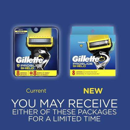 Imagem de Razor Blade reabastece Gillette ProGlide Shield para homens x8