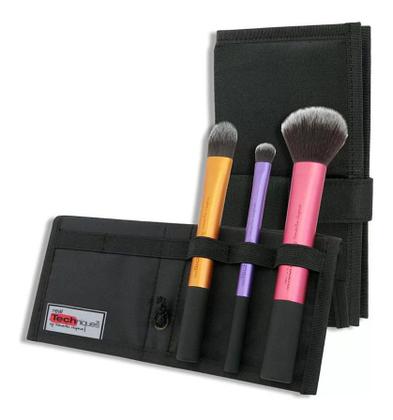 Imagem de Real Techniques Travel Essentials Kit 3 Pinceis + Case Stand