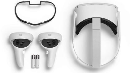 Imagem de Realidade Oculos Virtual Meta Quest 3s 128 Gb Headset Branco