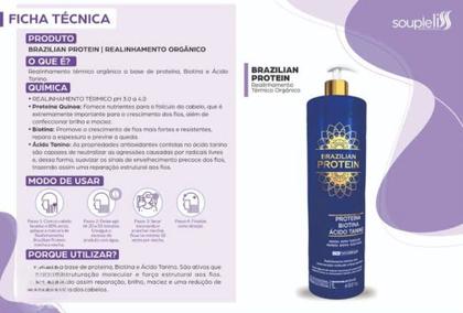 Imagem de Realinhamento Térmico Brazilian Protein Soupleliss 1lt
