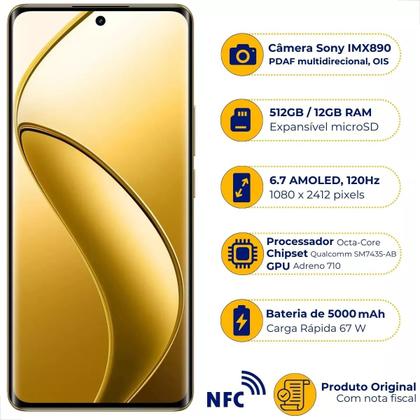 Imagem de Realme 12 Pro+ 5g Dual Sim 512gb 12gb Ram 5g Nfc 67w