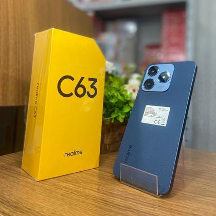 Imagem de Realme C63 256GB/128GB + 16GB RAM, Tela 6.74" 50MP, IPX54, NFC - Smartphone 2024 com Design Premium