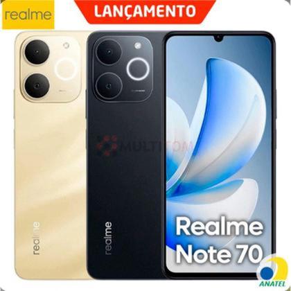 Realme Note 70 Gold 8GB RAM 256GB Versão Global - Realme Note 70