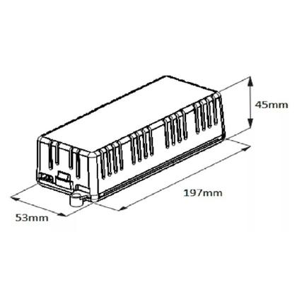 Imagem de Reator Eletônico Cabine Brozeamento Arficial 2x100w 220v Margirius