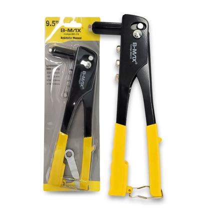 Imagem de Rebitadeira Arebitador Manual Tipo Alicate De Rebite Manual 9.5 Profissional - Bmax