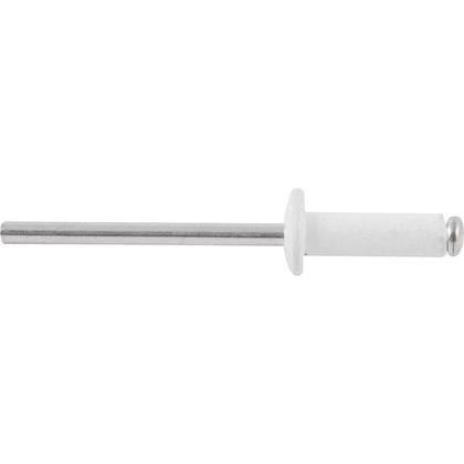 Imagem de Rebite Alumínio Branco 3,2x8,0 com 100 peças - Nove54