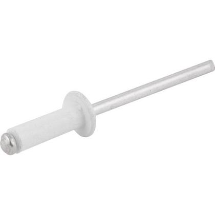 Imagem de Rebite Alumínio Branco 3,2x8,0 com 100 peças - Nove54