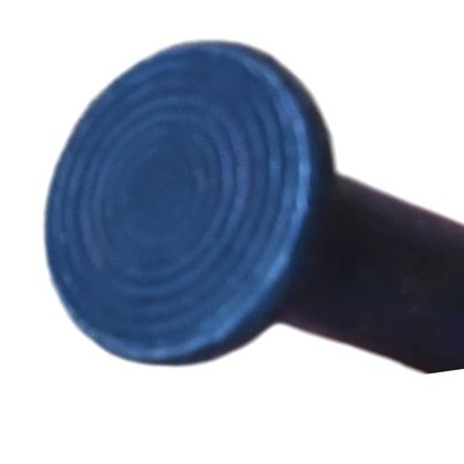 Imagem de Rebite Rebater 1/8 X 1/2 de Ferro Maciço Cabeça Chata - 1Kg