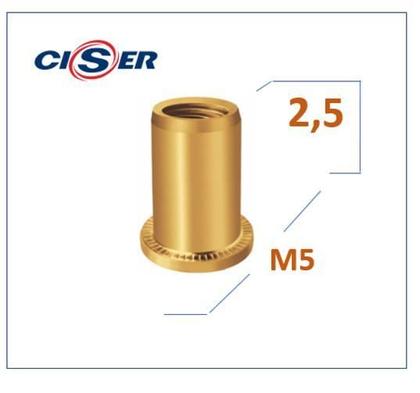 Imagem de Rebite Rosca Interna Porca 3,0 H13 M5 500pç - Easy Clinch