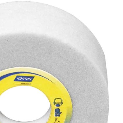 Imagem de Rebolo Copo Reto Branco 101,6 mm Grão 80 NORTON