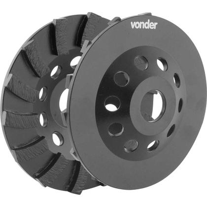 Imagem de Rebolo Diamantado 125 Mm Lixadeira Concreto Lcv 1010 Vonder