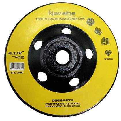 Imagem de Rebolo diamantado navalha segmentado