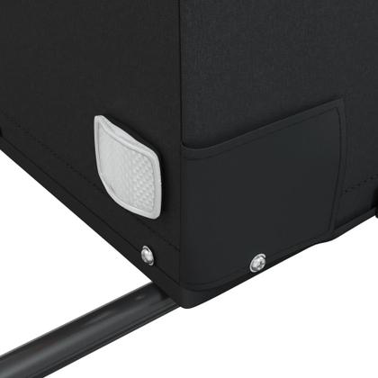 Imagem de Reboque de carga de bicicleta vidaXL Sturdy Iron com capacidade de carga de 45 kg