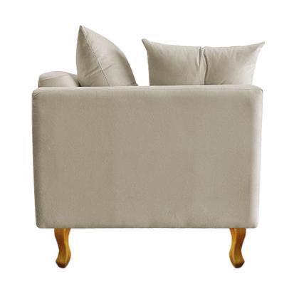 Imagem de Recamier Azura 140cm com Almofada Lado Direito Suede - Amarena Móveis