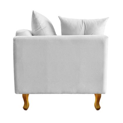 Imagem de Recamier Azura 140cm com Almofada Lado Direito Suede - Amarena Móveis