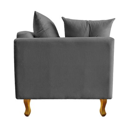 Imagem de Recamier Azura 140cm com Almofada Lado Direito Suede - Amarena Móveis