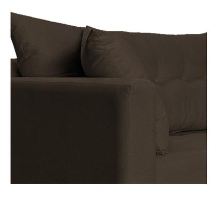 Imagem de Recamier Azura 140cm com Almofada Lado Direito Suede - Amarena Móveis