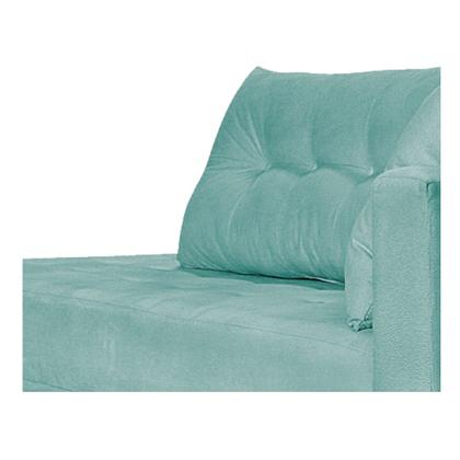 Imagem de Recamier Azura 160 cm com Almofada Lado Esquerdo Suede - ADJ Decor