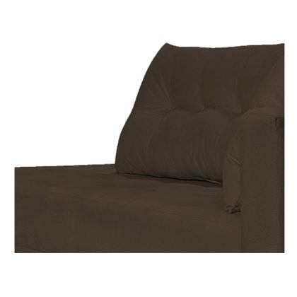 Imagem de Recamier Azura 160 cm com Almofada Lado Esquerdo Suede - ADJ Decor
