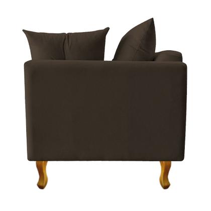 Imagem de Recamier Azura 160 cm com Almofada Lado Esquerdo Suede - ADJ Decor