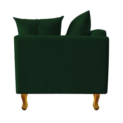 Imagem de Recamier Azura 160 cm com Almofada Lado Esquerdo Suede - ADJ Decor