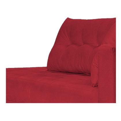 Imagem de Recamier Azura 160 cm com Almofada Lado Esquerdo Suede - ADJ Decor