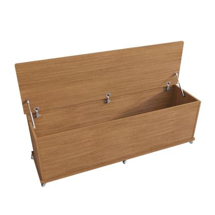 Imagem de Recamier Baú/banco Luca Versátile 1,35 Cedro