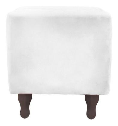 Imagem de Recamier Baú Félix 90cm material sintético Branco