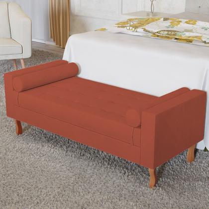 Imagem de Recamier Baú Félix Solteiro 120 cm Suede - ADJ Decor