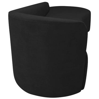 Imagem de Recamier Curvo Orgânico 200cm 3 Lugares Lado Direito para Sala Estar Bouclé Paris