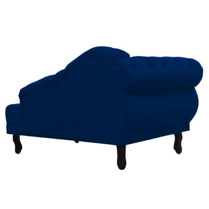 Imagem de Recamier Divã Capitonê Larissa - Lado Direito - Suede - Diversas Cores - Ds Estofados