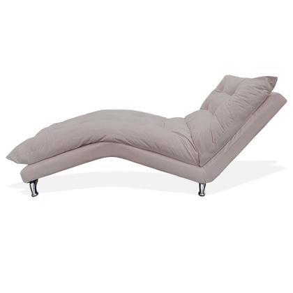 Imagem de Recamier Divã Estofada Psicologia Consultório Clínica Diva Suede Rose - LM DECOR