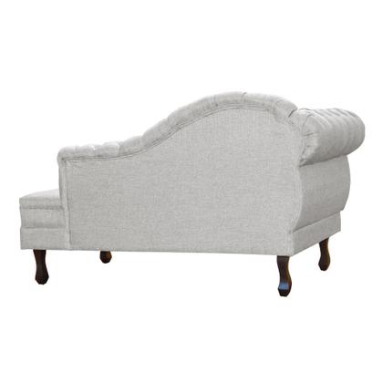 Imagem de Recamier Divã Namoradeira Larissa Lado Direito belo tok - Linho Bege