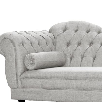 Imagem de Recamier Divã Namoradeira Larissa Lado Direito belo tok - Linho Bege