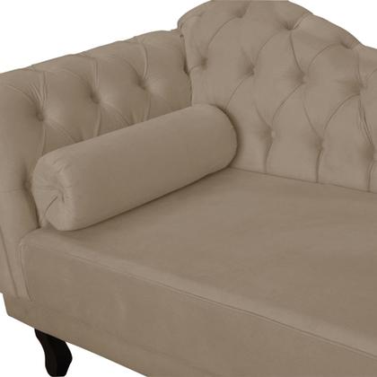 Imagem de Recamier Divã Namoradeira Larissa Lado Direito belo tok - Suede