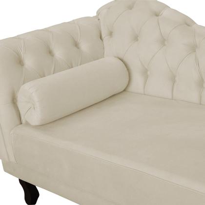 Imagem de Recamier Divã Namoradeira Larissa Lado Direito belo tok - Suede