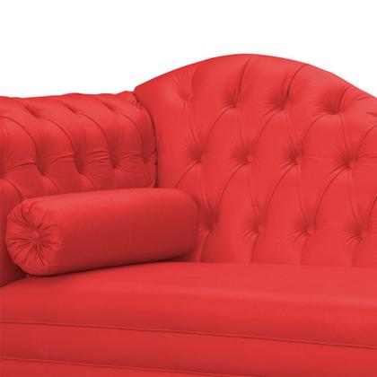 Imagem de Recamier Divã Namoradeira Larissa Lado Direito Suede