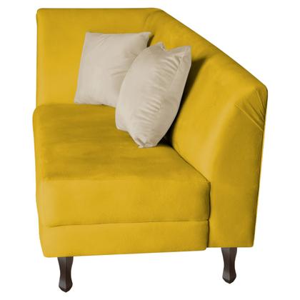 Imagem de Recamier Heitor 185cm com Almofada Lado Direito Sintético