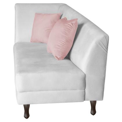 Imagem de Recamier Heitor 185cm com Almofada Lado Direito Sintético