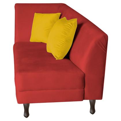 Imagem de Recamier Heitor 185cm com Almofada Lado Direito Sintético