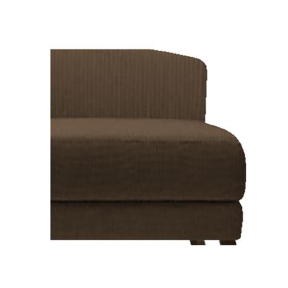 Imagem de Recamier Heitor 185cm com Almofada Lado Esquerdo Suede - ADJ Decor